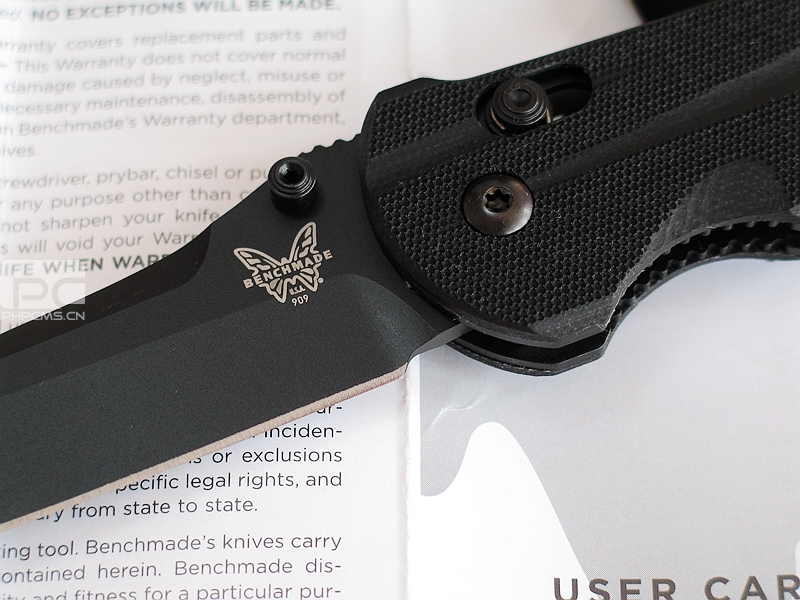 美国蝴蝶Benchmade 909BK 经典版打击者二代