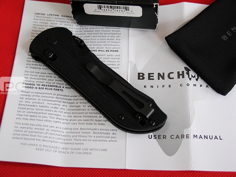 美国蝴蝶Benchmade 909BK 经典版打击者二代