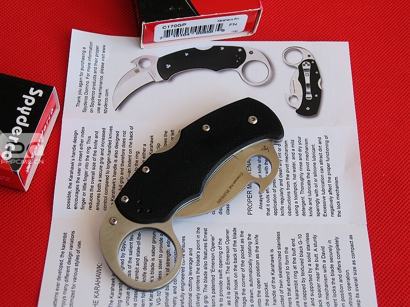 美国蜘蛛 SPYDERCO C170GP 鹰爪格斗刀