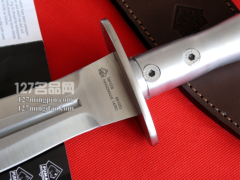 德国彪马PUMA 881053 德国扎枪式两用双刃匕首