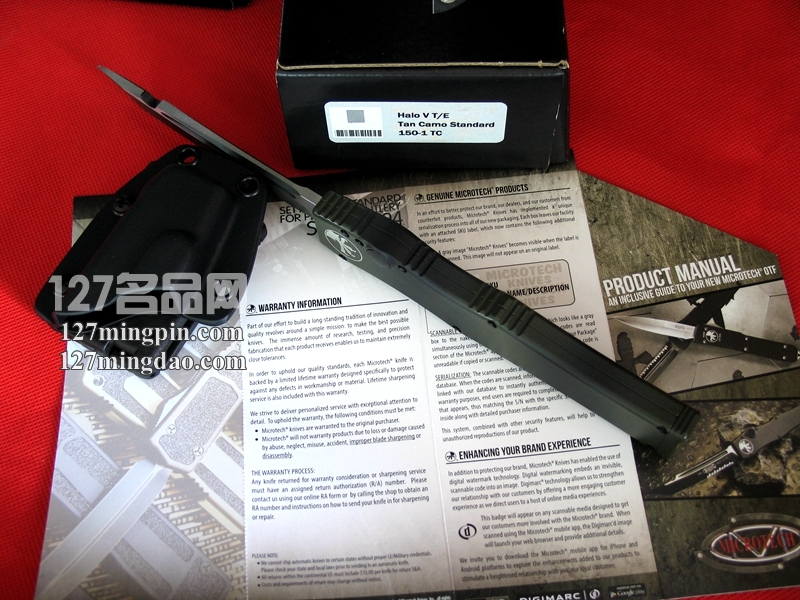 美国微技术MICROTECH 150-1TC 新款美国海军陆战队 五代强力直弹