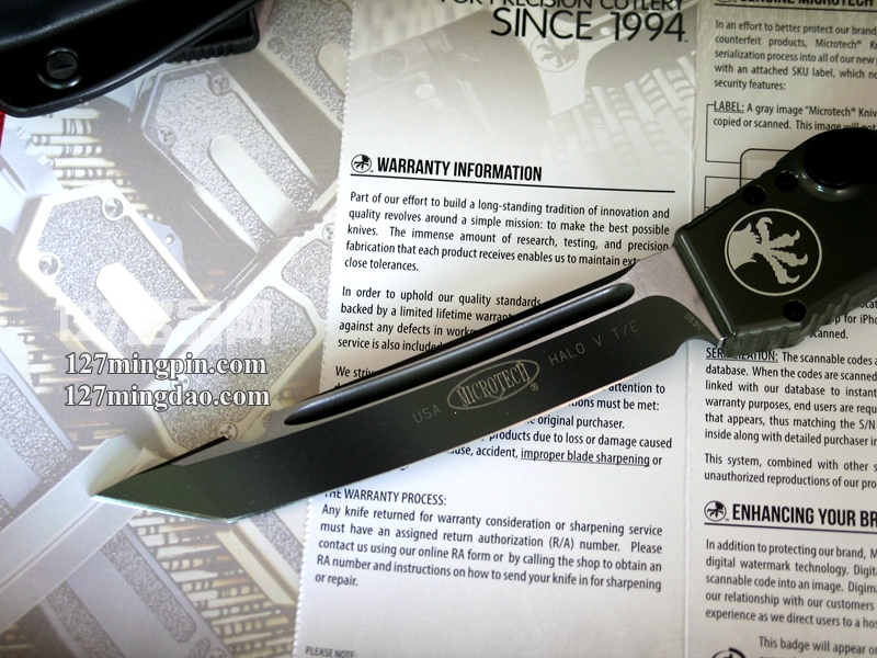 美国微技术MICROTECH 150-1TC 新款美国海军陆战队 五代强力直弹