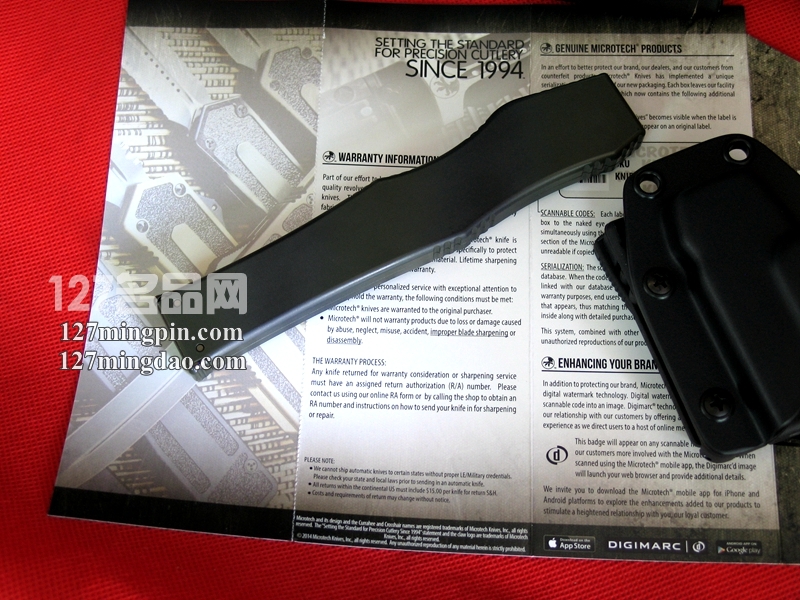 美国微技术MICROTECH 150-1TC 新款美国海军陆战队 五代强力直弹