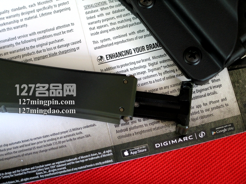 美国微技术MICROTECH 150-1TC 新款美国海军陆战队 五代强力直弹