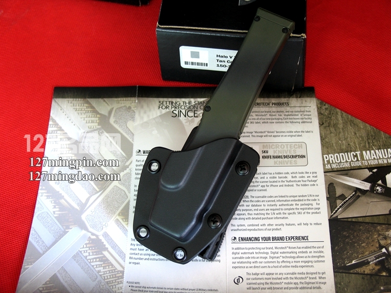 美国微技术MICROTECH 150-1TC 新款美国海军陆战队 五代强力直弹