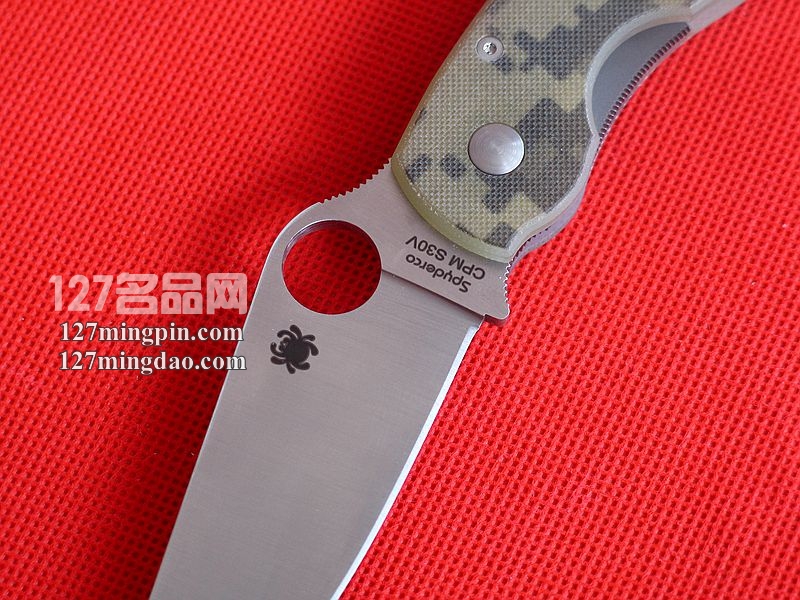 美国蜘蛛SPYDERCO  C36GPCMO  127名刀网