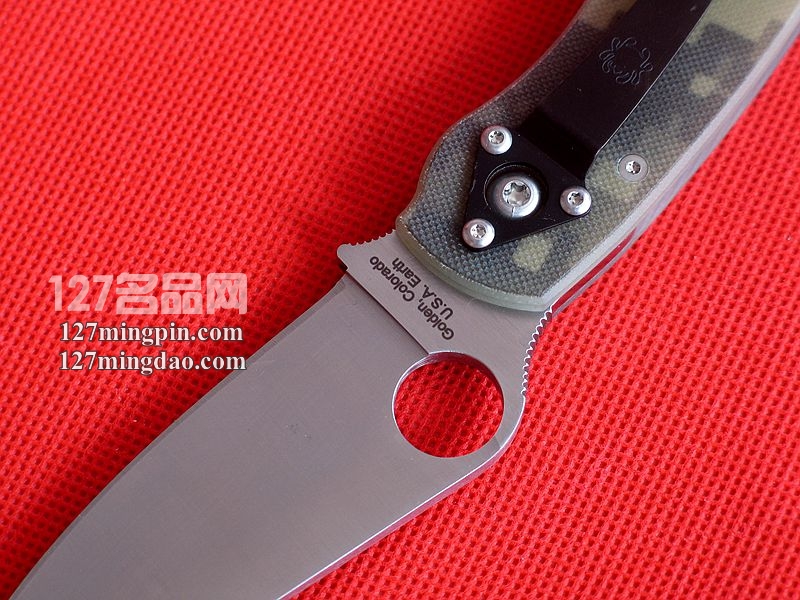 美国蜘蛛SPYDERCO  C36GPCMO  127名刀网