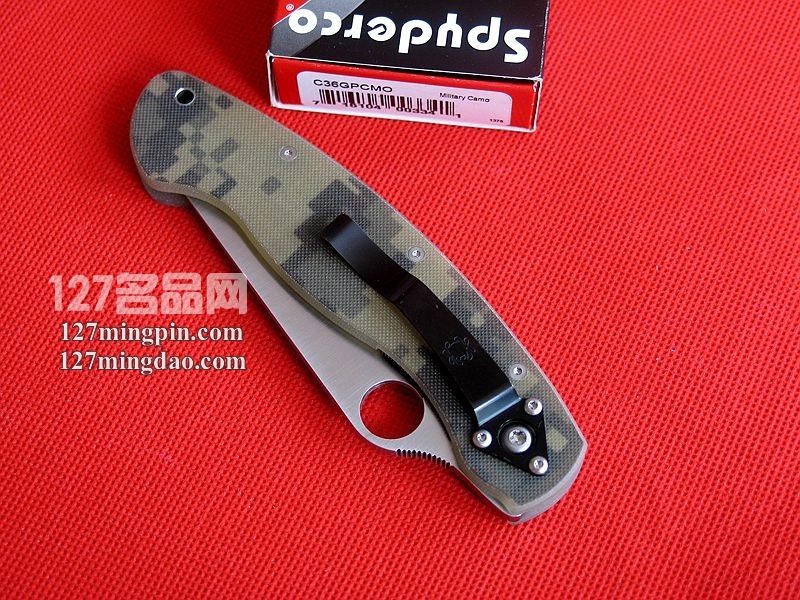 美国蜘蛛SPYDERCO  C36GPCMO  127名刀网