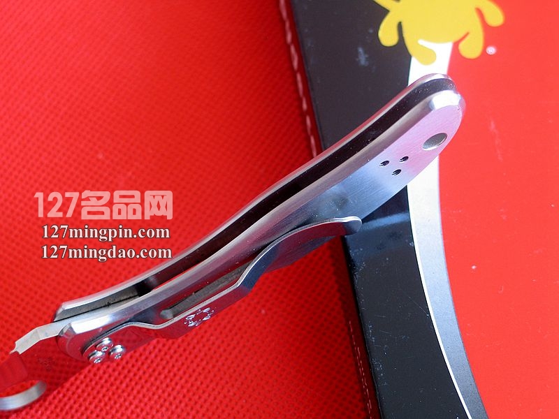 美国蜘蛛SPYDERCO C08S 大角鹰 全齿折刀