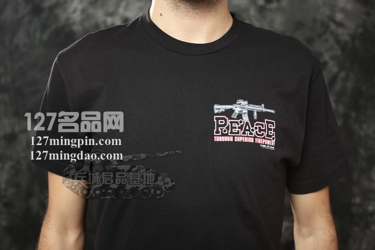 美国7.62 762design男户外短袖纯棉军迷t恤和平1220进口服饰