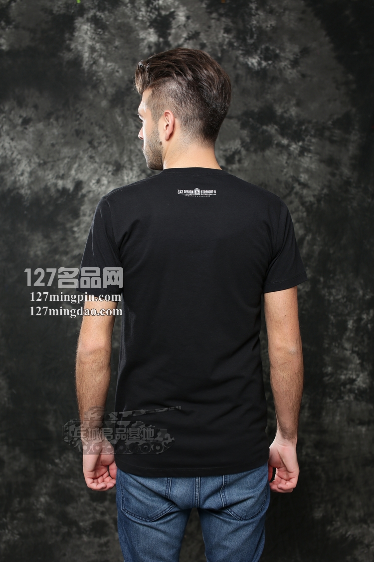 个性户外印花军迷T恤16562 美国正品7.62design男士短袖