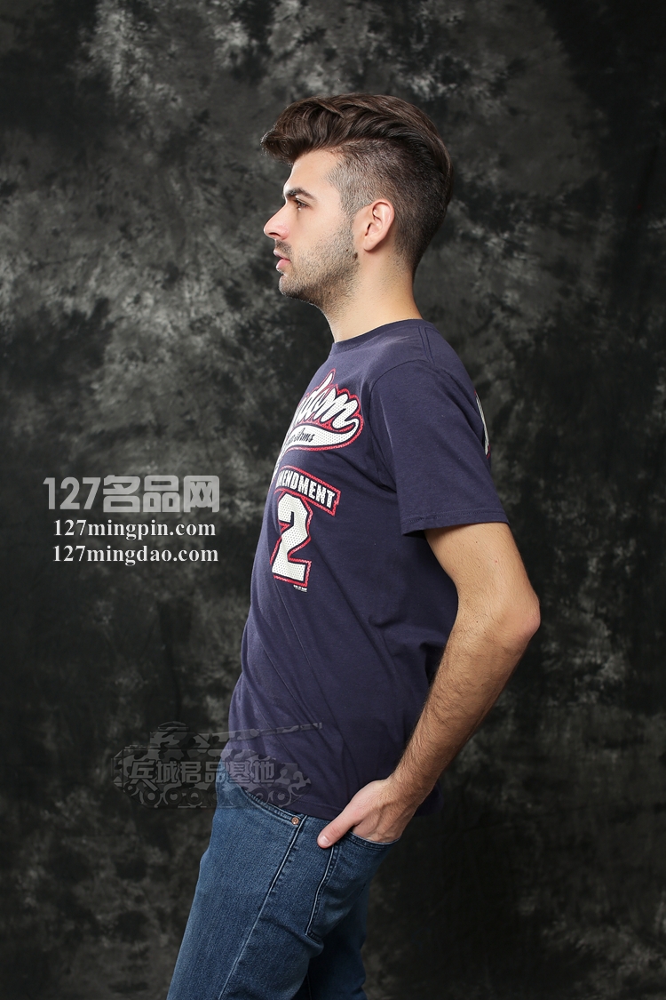美国正品7.62design 个性印花短袖t恤 军迷t恤 自由1475