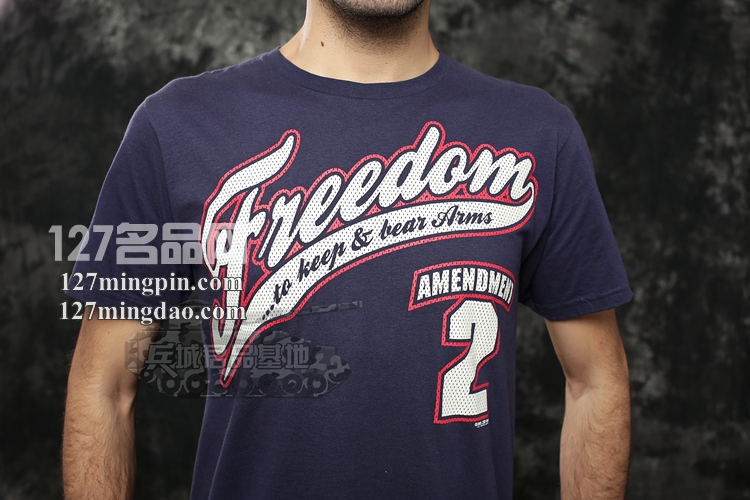 美国正品7.62design 个性印花短袖t恤 军迷t恤 自由1475