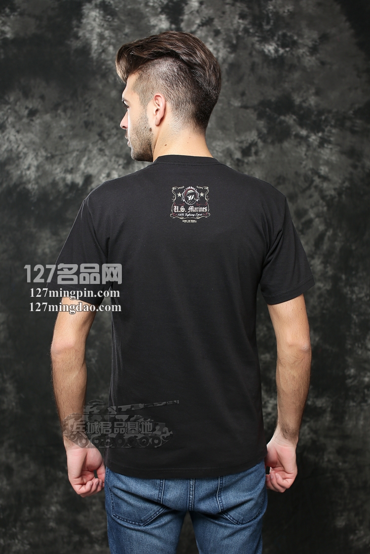 美国正品7.62design男士短袖 个性户外军迷t恤衫 USMC士气1344