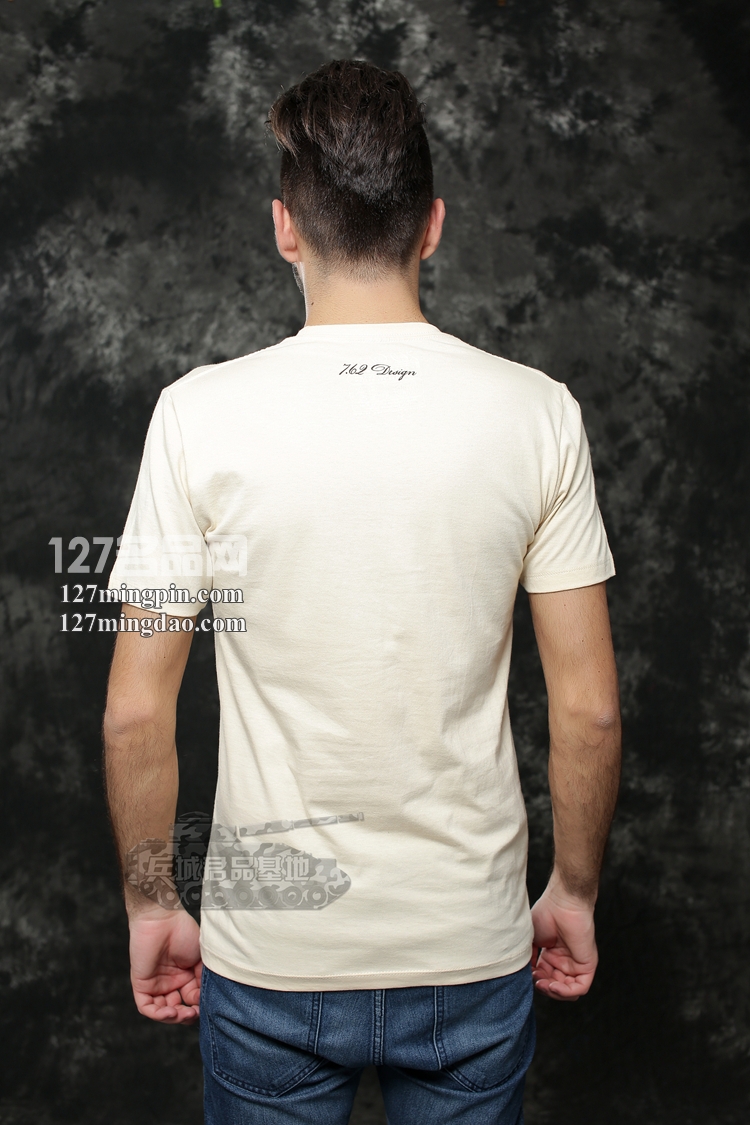 美国正品7.62design男式短袖t恤 个性潮牌军迷t恤17565