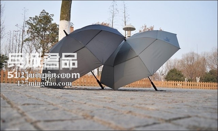 美国5.11-50069 钛灰色双层超大遮阳雨伞