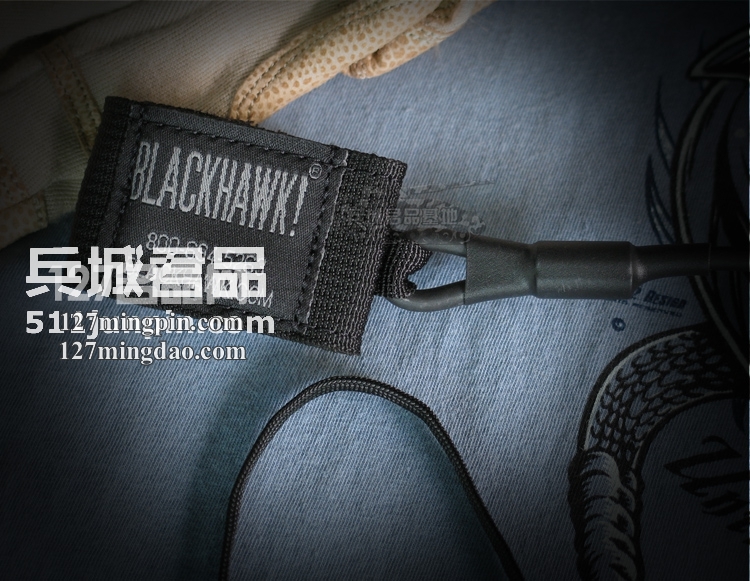 美国原装正品Blackhawk Equipment黑鹰90TPL1BK枪绳工具绳