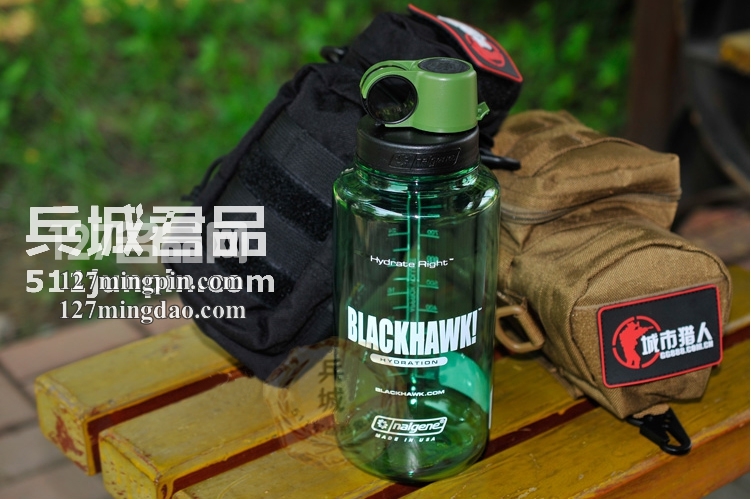 美国正品BLACKHAWK 黑鹰水壶 67NB32 正品无毒水瓶水杯太空旅行