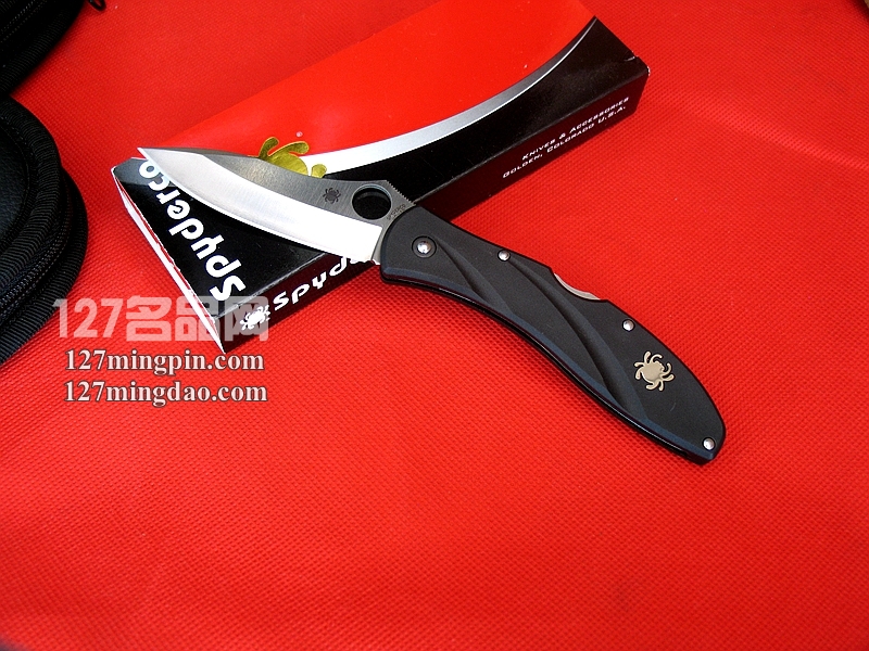 美国蜘蛛SPYDERCO  C66PBK3  127名刀网