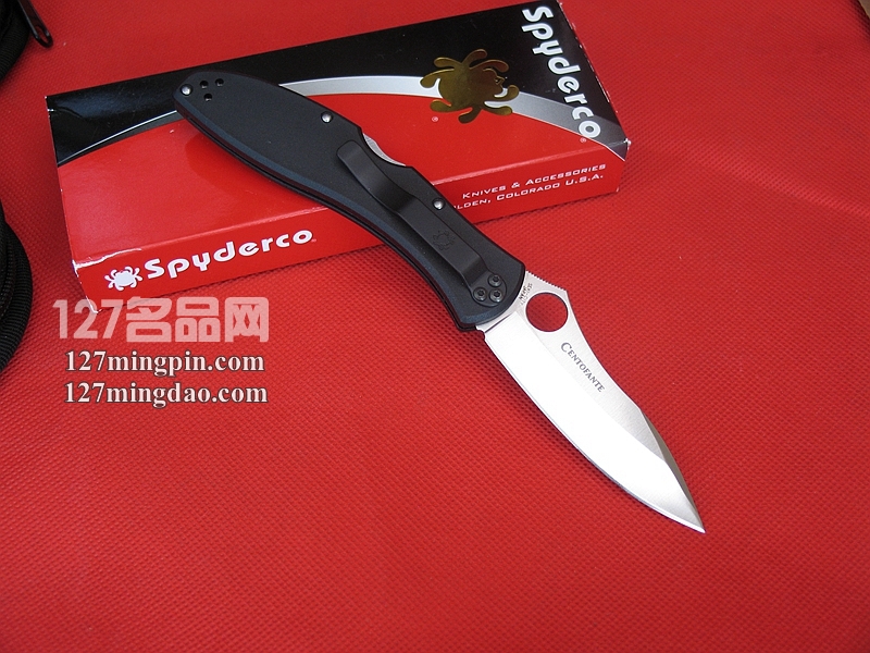 美国蜘蛛SPYDERCO  C66PBK3  127名刀网