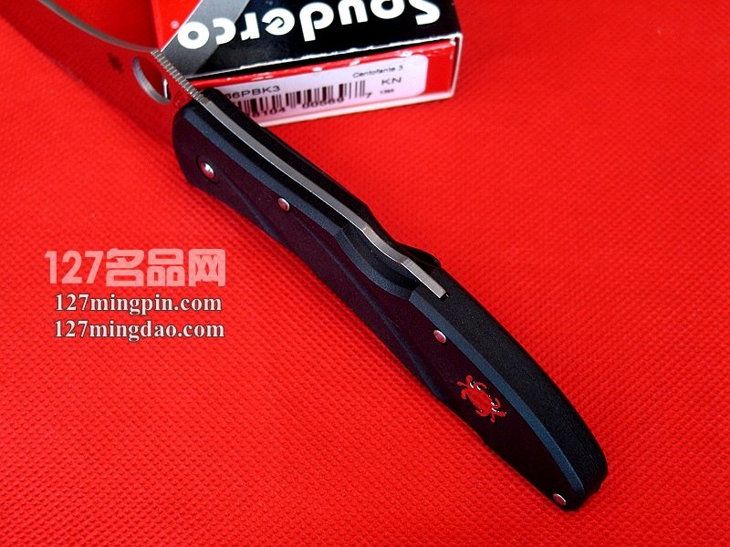 美国蜘蛛SPYDERCO  C66PBK3  127名刀网