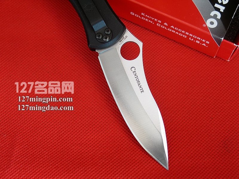 美国蜘蛛SPYDERCO  C66PBK3  127名刀网