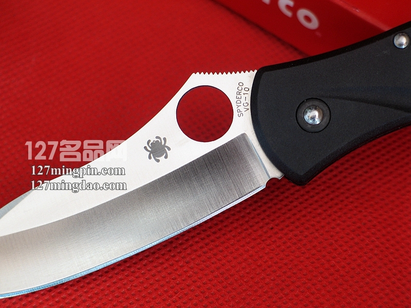 美国蜘蛛SPYDERCO  C66PBK3  127名刀网