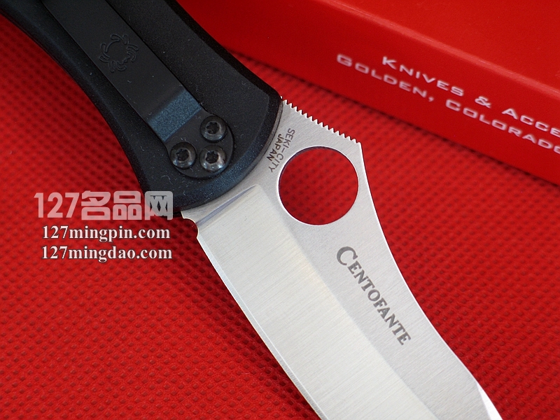 美国蜘蛛SPYDERCO  C66PBK3  127名刀网