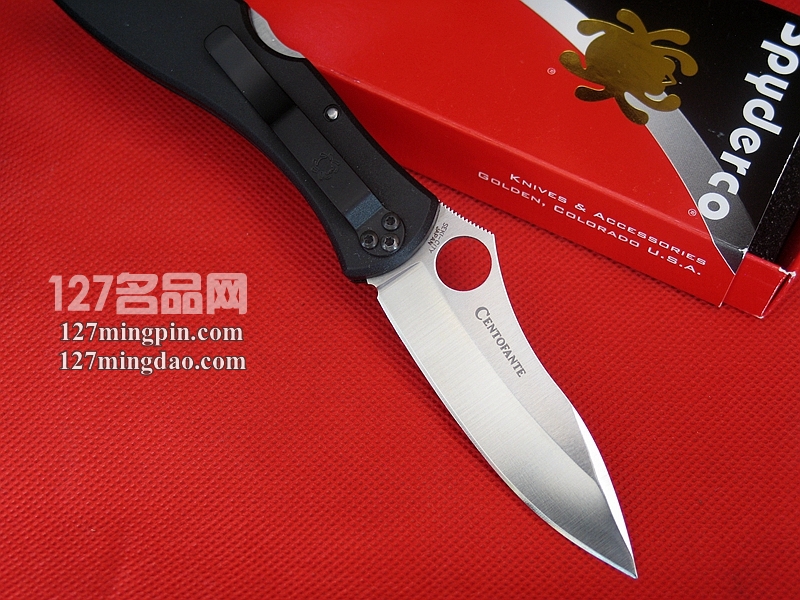 美国蜘蛛SPYDERCO  C66PBK3  127名刀网