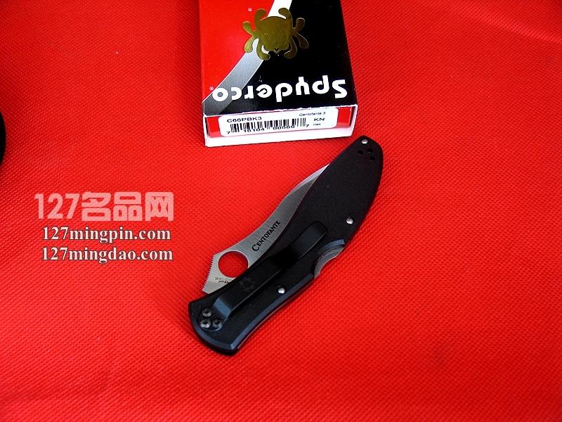 美国蜘蛛SPYDERCO  C66PBK3  127名刀网