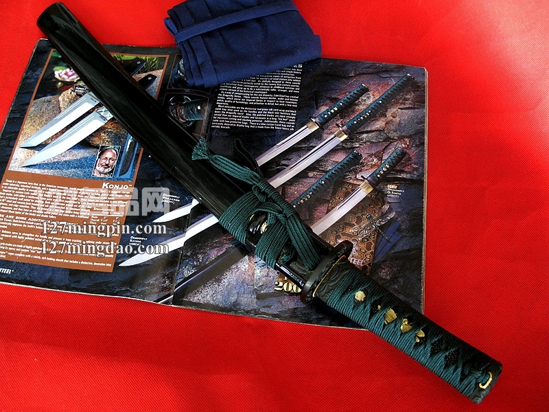 美国冷钢ColdSteel 88DT日本小武士 蜻蜓系列 O TANTO武士短刀
