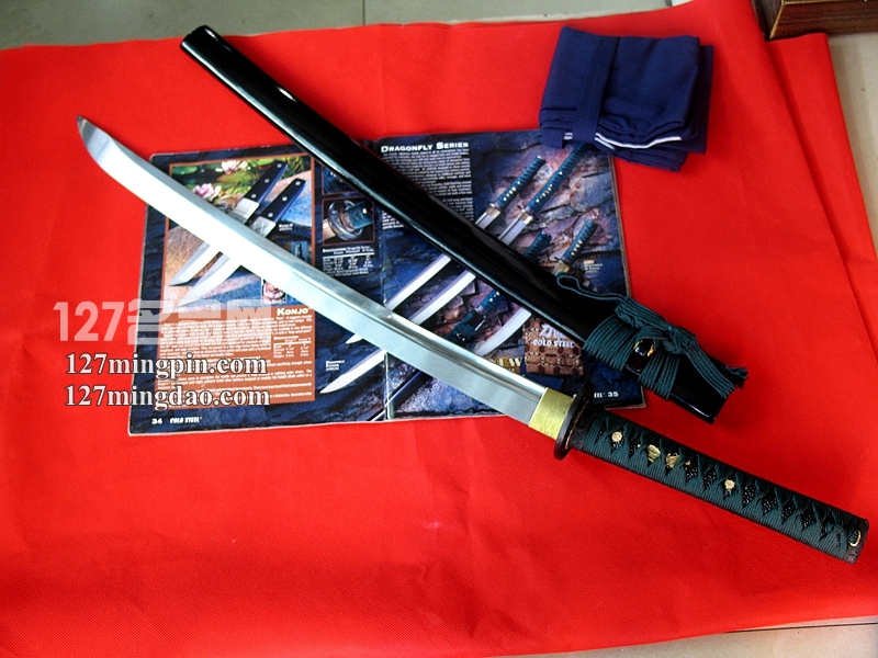 美国冷钢 ColdSteel 88DW日本武士刀 蜻蜓系列 Wakazashi中型协差