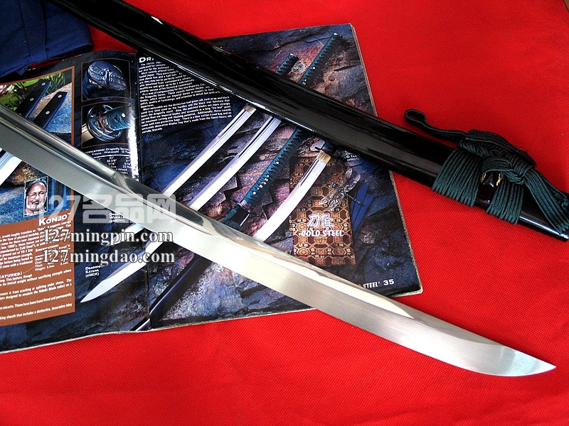 美国冷钢 ColdSteel 88DW日本武士刀 蜻蜓系列 Wakazashi中型协差