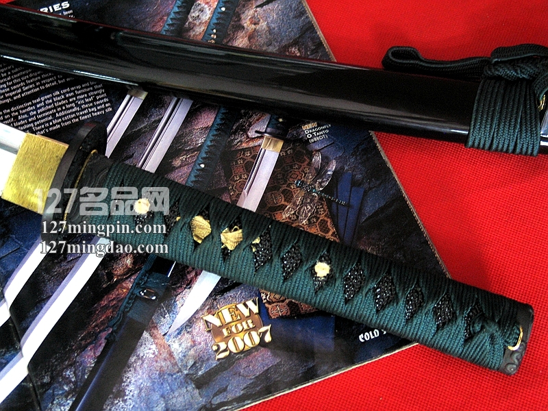 美国冷钢 ColdSteel 88DW日本武士刀 蜻蜓系列 Wakazashi中型协差