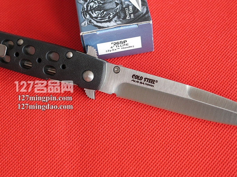 美国冷钢COLDSTEEL 26SP TI-LIFE系列战术折刀