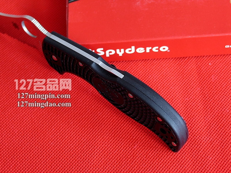 美国蜘蛛SPYDERCO  C90PSBK  127名刀网