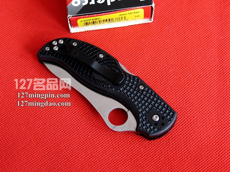 美国蜘蛛SPYDERCO  C90PSBK  127名刀网