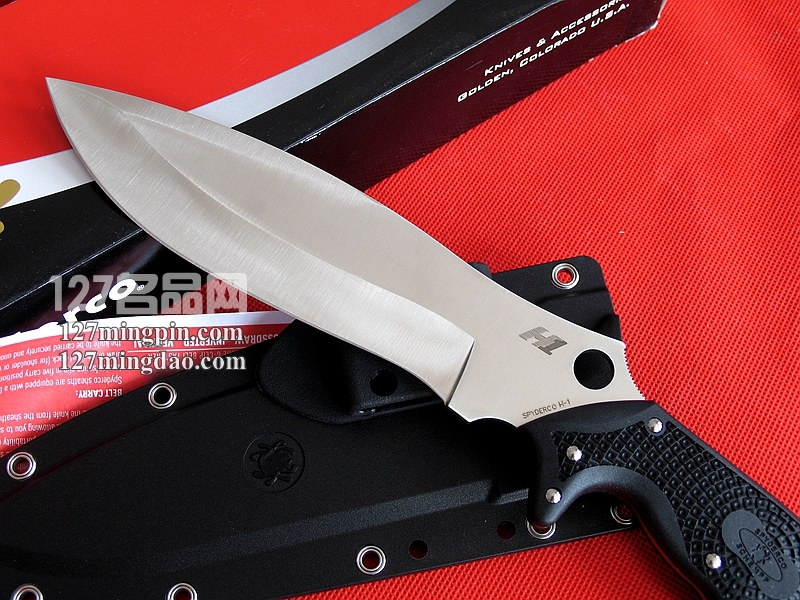 美国蜘蛛SPYDERCO FB20PBK 多用途野营刀 127名品网