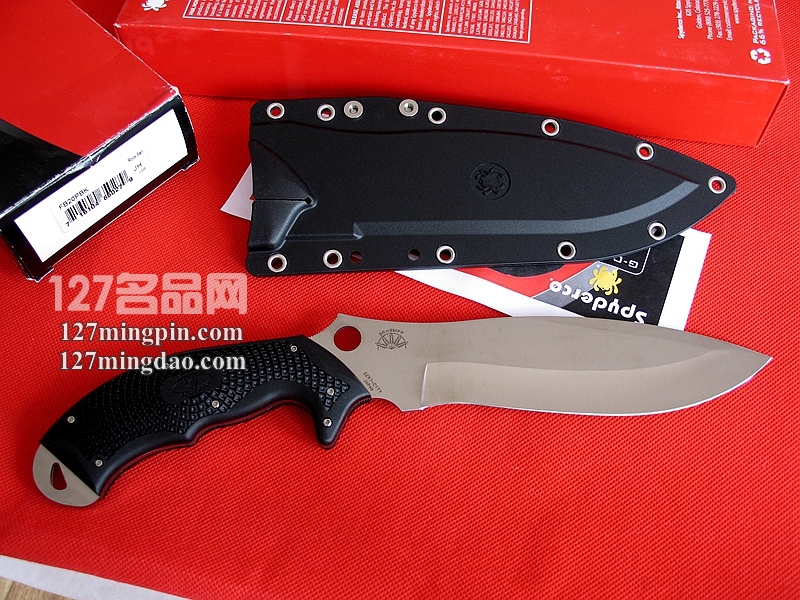 美国蜘蛛SPYDERCO FB20PBK 多用途野营刀 127名品网