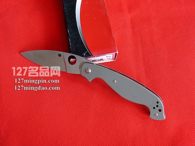 美国蜘蛛SPYDERCO C124GPFG经典折刀 127名刀网