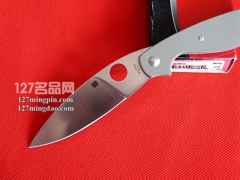 美国蜘蛛SPYDERCO C124GPFG经典折刀 127名刀网