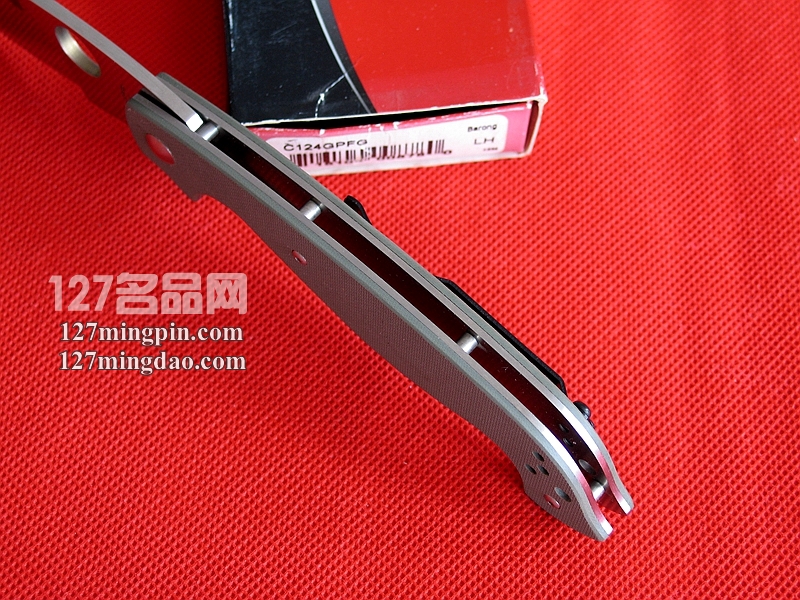 美国蜘蛛SPYDERCO C124GPFG经典折刀 127名刀网