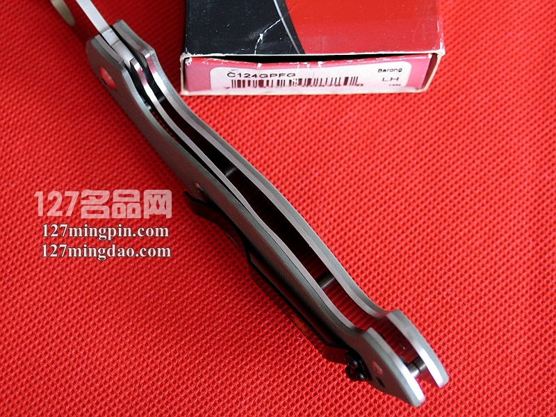 美国蜘蛛SPYDERCO C124GPFG经典折刀 127名刀网