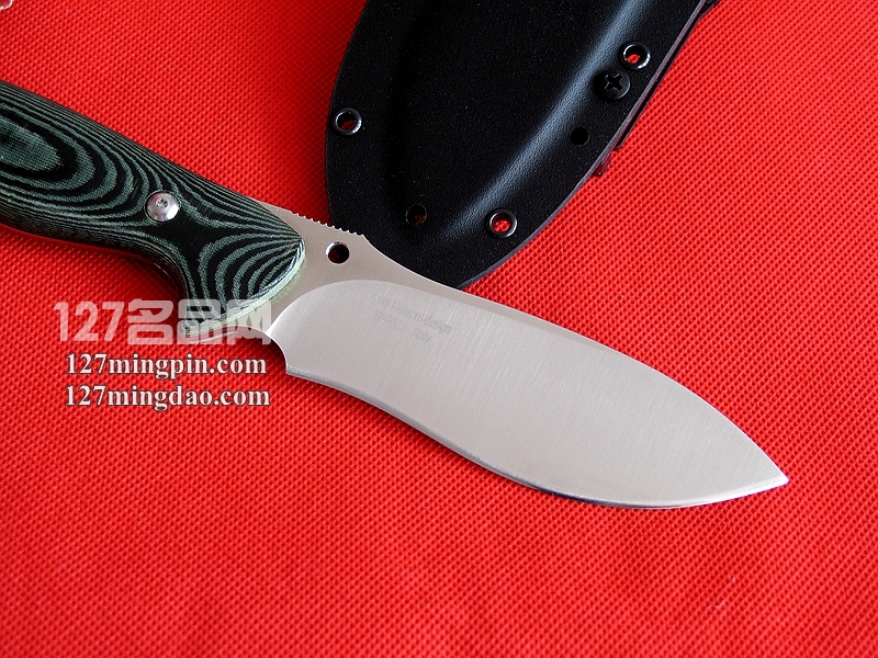 美国SPYDERCO蜘蛛 FB19 战术直刀野营刀 127名品网