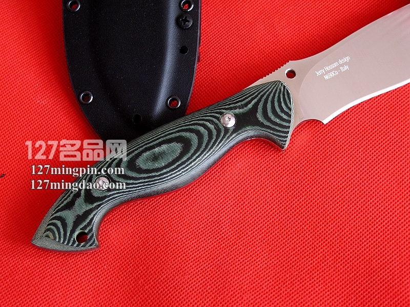 美国SPYDERCO蜘蛛 FB19 战术直刀野营刀 127名品网