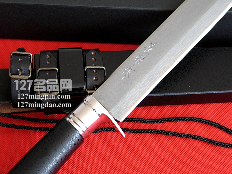 关兼常Kanetsune KB-149 蓝钢15层大马士革