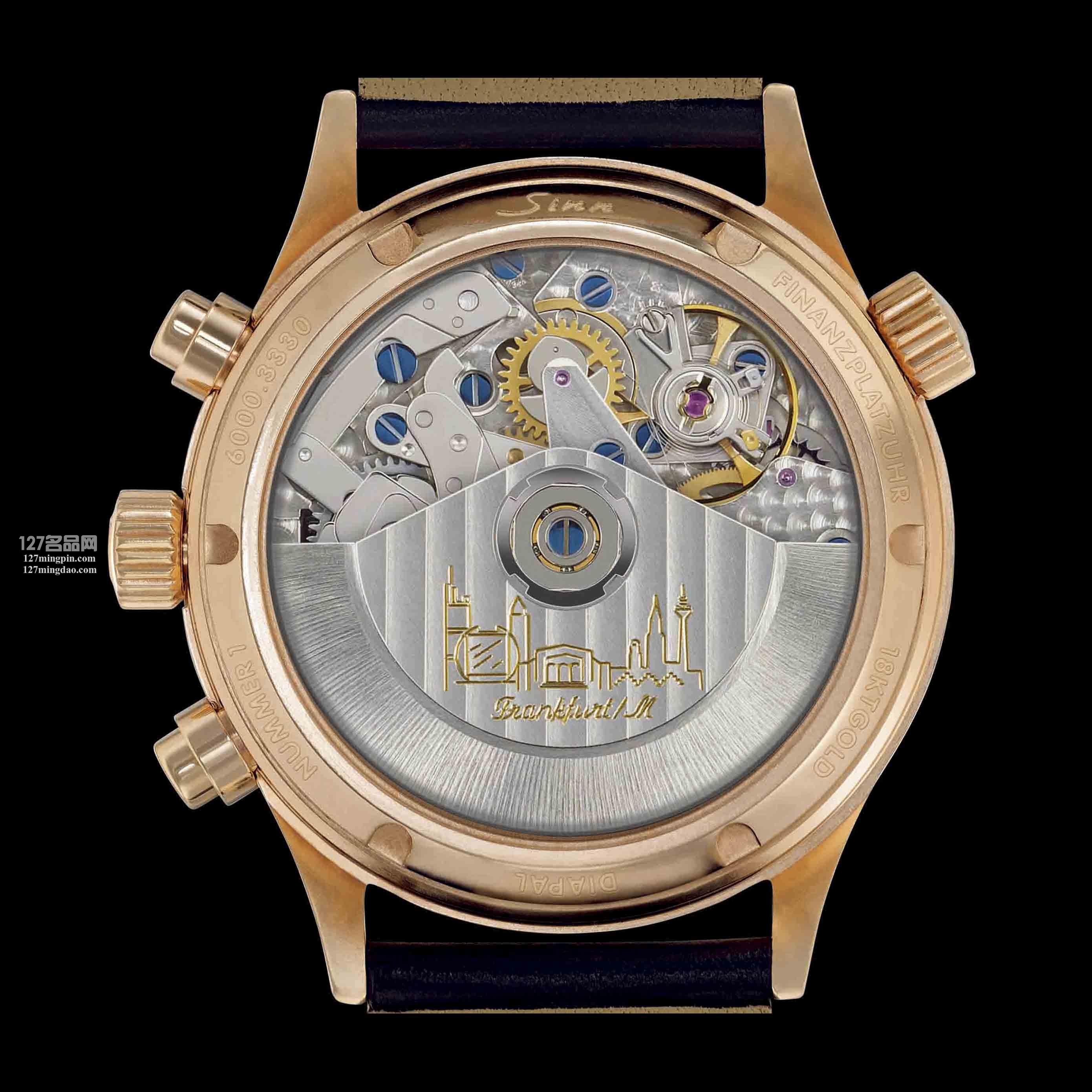 德国Sinn 辛恩 6000玫瑰金腕表 Roségold手表