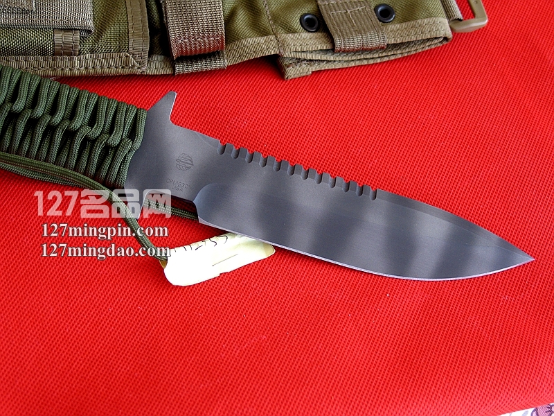 美国挺进者Strider MTL-SS背齿战术直刀