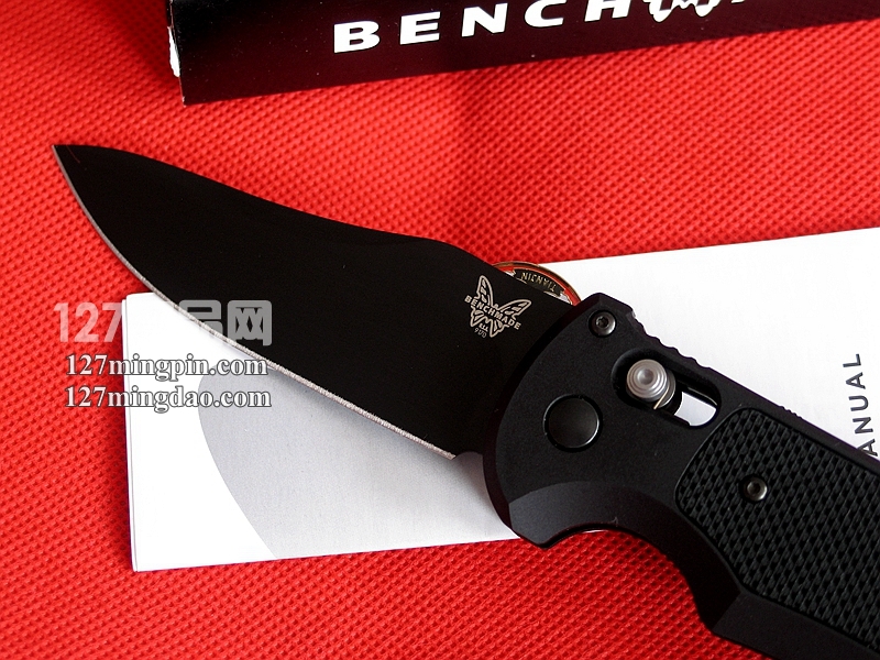 美国Benchmade 蝴蝶9170BK 军用测跳版 救援刀