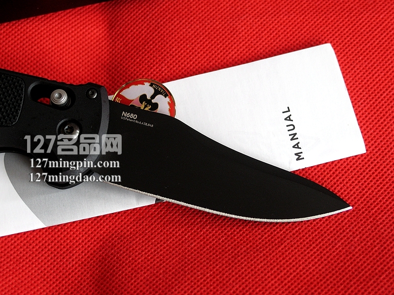 美国Benchmade 蝴蝶9170BK 军用测跳版 救援刀